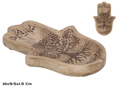 442457 CINZEIRO MDF MAO FATIMA 9X14X1