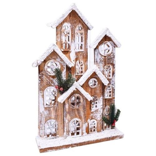 916407 CASA MADEIRA 41CM