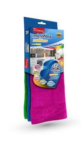 02233 SETAHOME MICROFIBRA PK-3  30X30CM