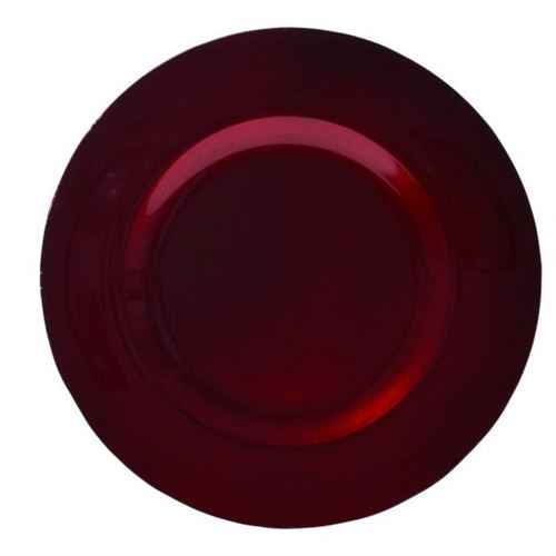 162681 PRATO VIDRO VRM BRED 33CM