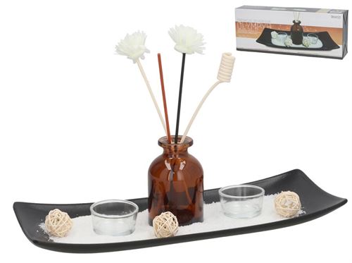 481630 PORTA VELAS 34X13X23CM