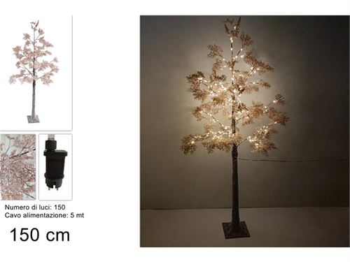 246321 ARVORE COM FOLHAS 150CM 150MICROLED