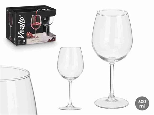 10458 COPO VIDRO PK6 600ML