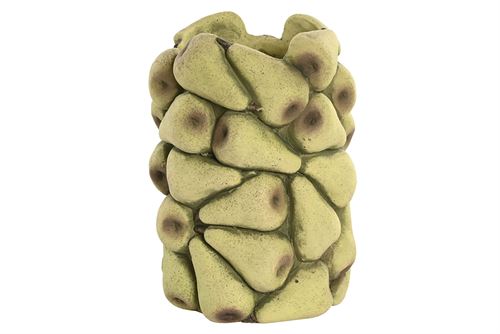 JR-221069 JARRA CIMENTO 17X17X23 PERA VERDE