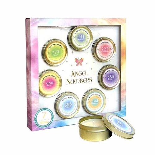 VV-79127 7 VELAS NUMEROS ANJOS 50GR