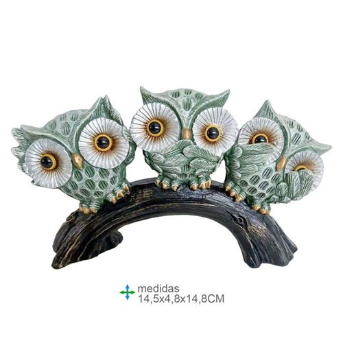 MR-78928 MOCHO RESINA 14,5x4,8x14,8cm