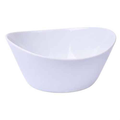 114046 SALADEIRA OVAL CERAMICA SK 0114-04 20CM
