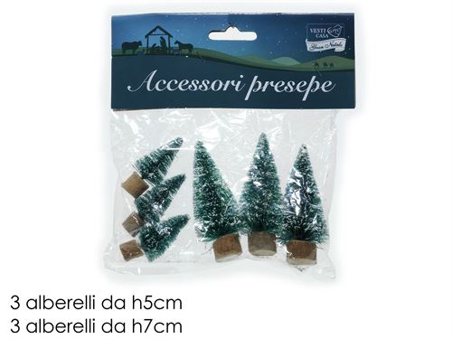 438837 ARVORE MINIATURA 6PÇS