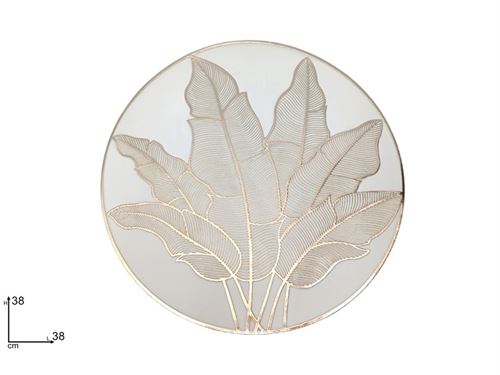 324807 INDIVIDUAL PL 38CM OURO