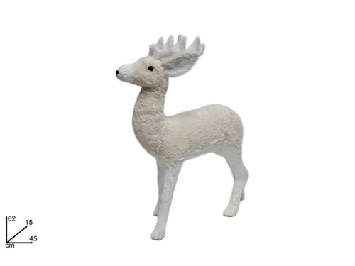 299709 RENA NATAL BEJE 62CM PELUCIA