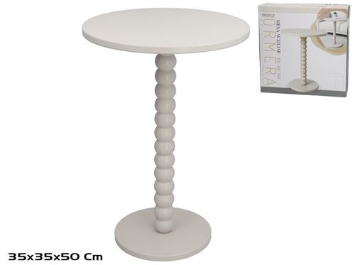 718132 MESA DECORATIVA MDF 35X35X50CM