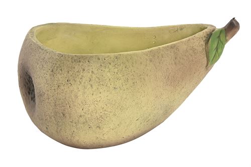 JR-221070 CENTRO DE MESA CIMENTO 25X18X11 PERA VERDE