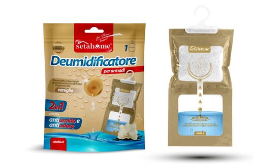 SETAHOME DESUMIDIFICADOR 2EM1 BAUNILHA 500ML
