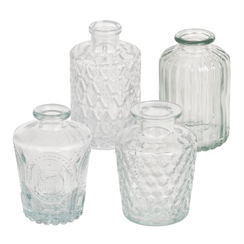 807047 JARRA VIDRO 6 X 6 X 10 CM