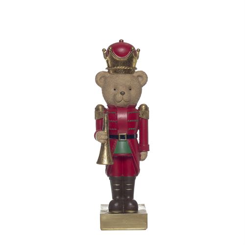 90388 URSO POLIRESINA C/TROMPETE C 10,50 L 10,50 A 34,50