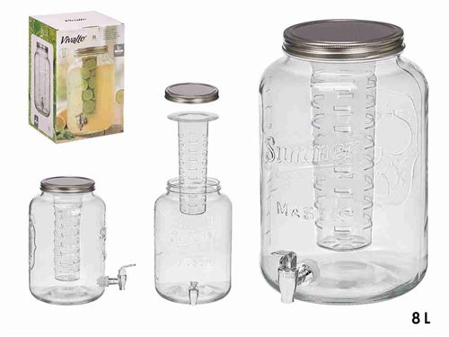 13334 DISPENSADOR VIDRO 8L