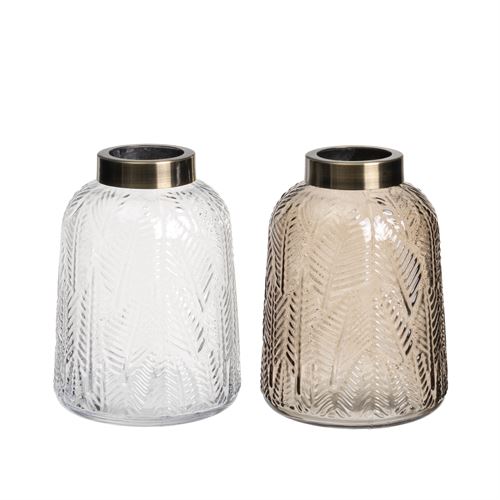 805468 JARRA VIDRO 15 X 15 X 21 CM