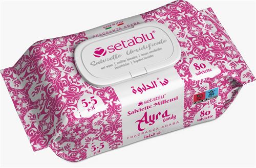 SETABLU TOALHITA HUMIDA B. ARABIC 80PÇ