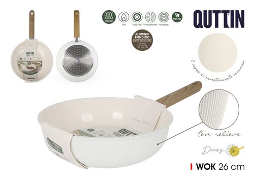 BQ06026179634  FRIGIDEIRA WOK 26CM ALUM FUND