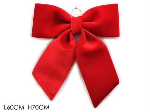 412302 LAÇO VELUDO VERMELHO 60X70CM