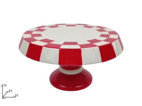 366135 PRATO BOLO CERAMICA 21CM