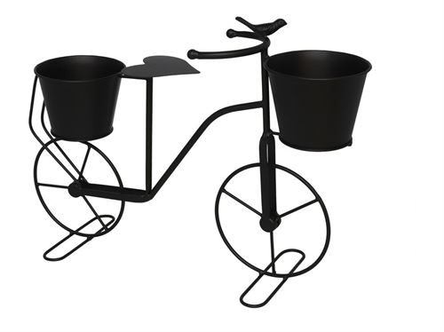 216119 BICICLETA MTL PARA VASOS 48X15X32CM