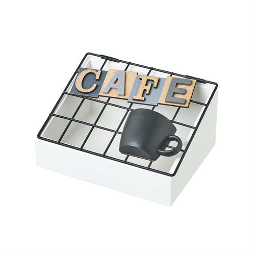 CAIXA CAFÉ MDF-MTL 17X13X10