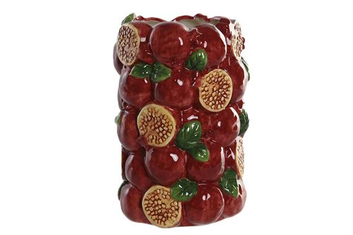 JR-220169 JARRA CERÂMICA 21X21X30 GRENÁ