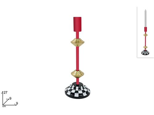 375410 CASTIÇAL METAL 27CM