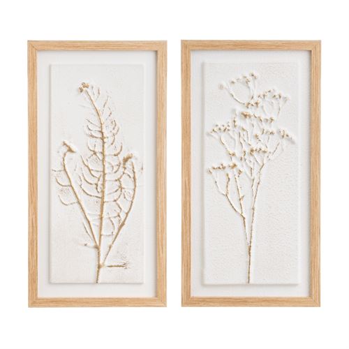 807468 QUADRO RELEVO COM MOLDURA 2/M MDF 22 X 1,50 X 42 CM