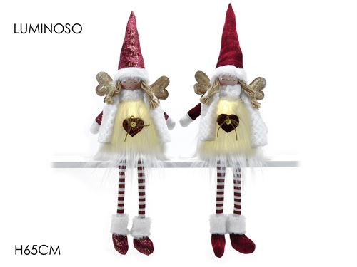 421796 ANJO COM LUZ 65CM