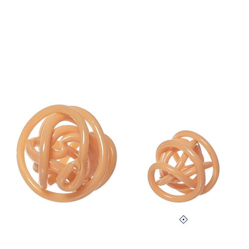 32883 NÓ VIDRO DECORATIVO  C 12,00 L 12,00 A 12,00