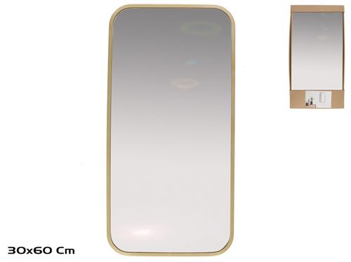 574714 ESPELHO JUPITER 30X60 DOURADO MTL