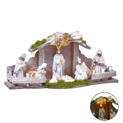 402006 PRESEPIO NATAL 33X10.5X16.5CM 402-0020