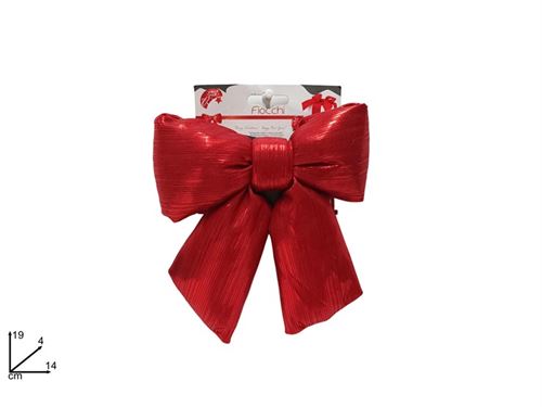 313740 LAÇO VERMELHO 17X19CM