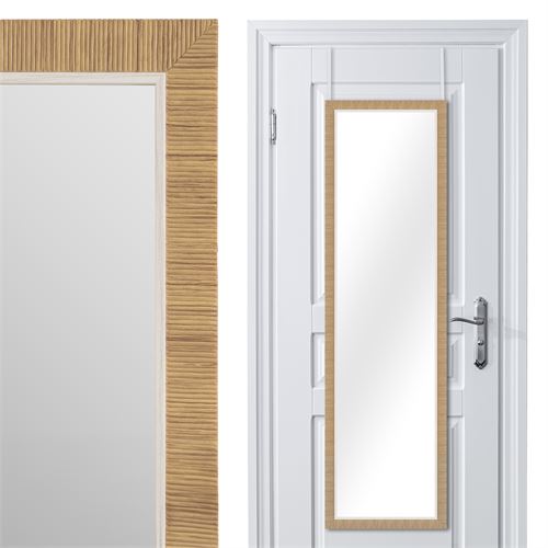 805079 ESPELHO PORTA E PAREDE PS BEIGE 35 X 1,50 X 125 CM