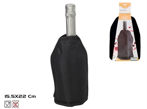 418339 REFRIGERADOR GARRAFA NEGRO 15,5X22CM