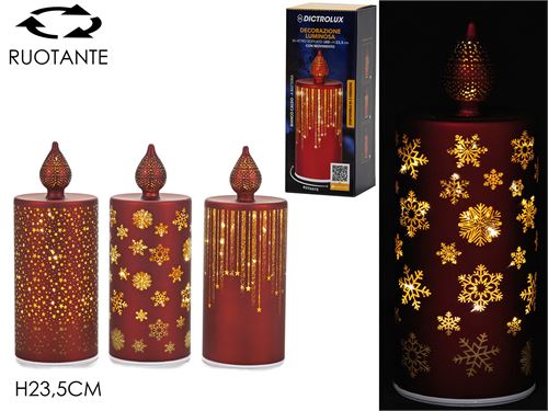 480529 VELA VERMELHA COM LUZ MOVIMENTO