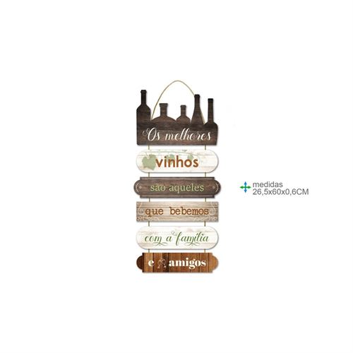 BD-78777 PLACA PAREDE MDF 26.5x60cm