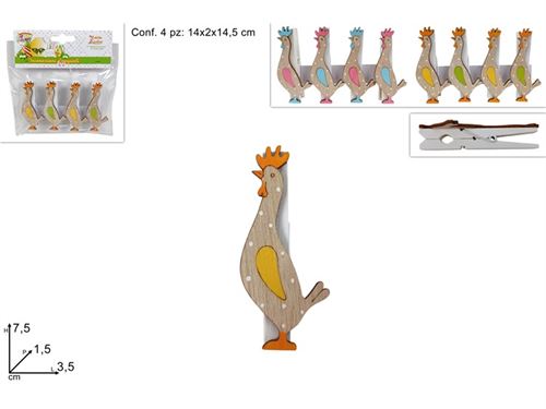 420745 MOLA PASCOA 4PÇS