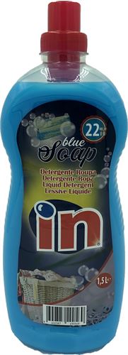 DETERGENTE ROUPA BLUE SOAP 1.5LT 22D