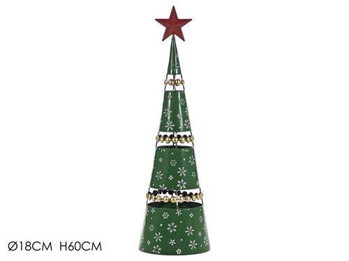 432114 ARVORE METAL VERDE 60CM
