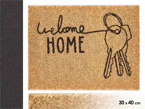 14158 TAPETE PORTA  WELCOME 30X40CM