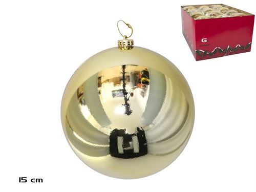 500128 BOLA NATAL 15CM OURO