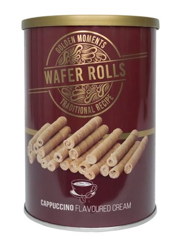 996203 WAFFER ROLLS 400GR CAPUCCINO