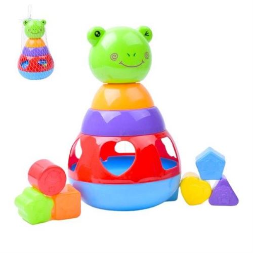 201340 BRINQUEDO DIDATICO SAPO 6PCS 9801D CX72