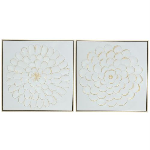 QUADRO 2 VARIEDADES 100% 62X62X4,5 CM