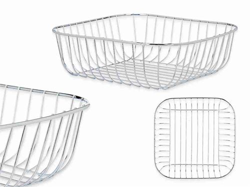 86961 FRUTEIRA METAL CROMADO 30X30X9CM