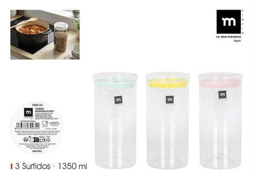BY03030179934 FRASCO VIDRO 1350ML PASTEL