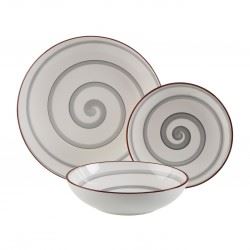 22450169 SERVIÇO 18PÇS ENID CINZA